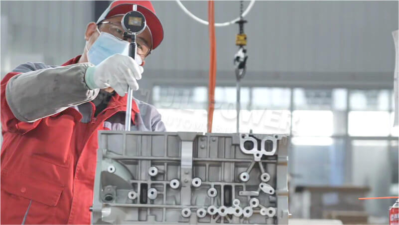 The production process of the G4FD engine model