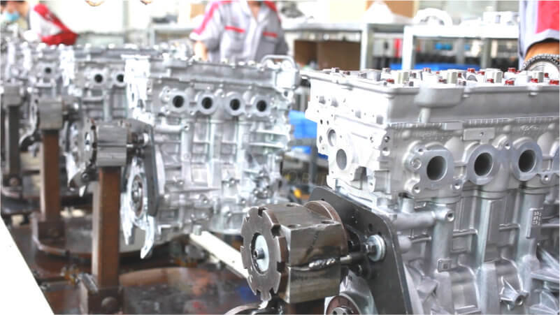 The production process of the G4KJ engine model